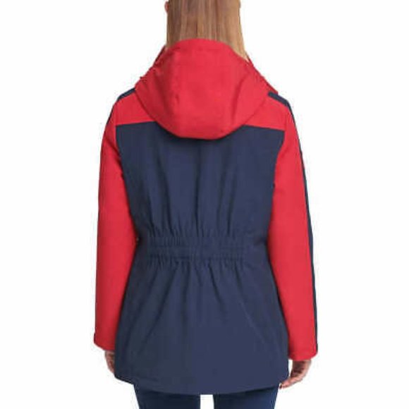 Tommy Hilfiger Women's 3-in-1 All Weather Systems Hood Jacket NWT Size M - Picture 3 of 5